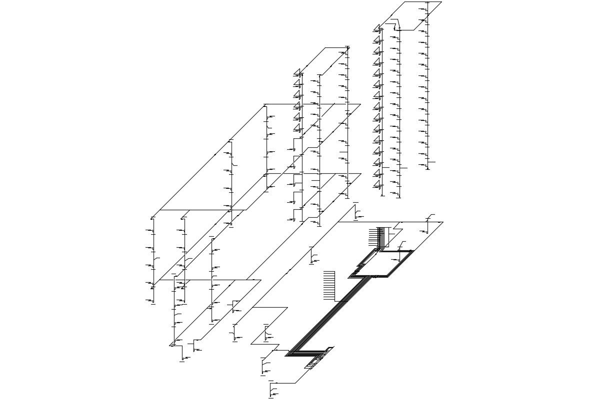 Electrical Wiring Design CAD File Free Download