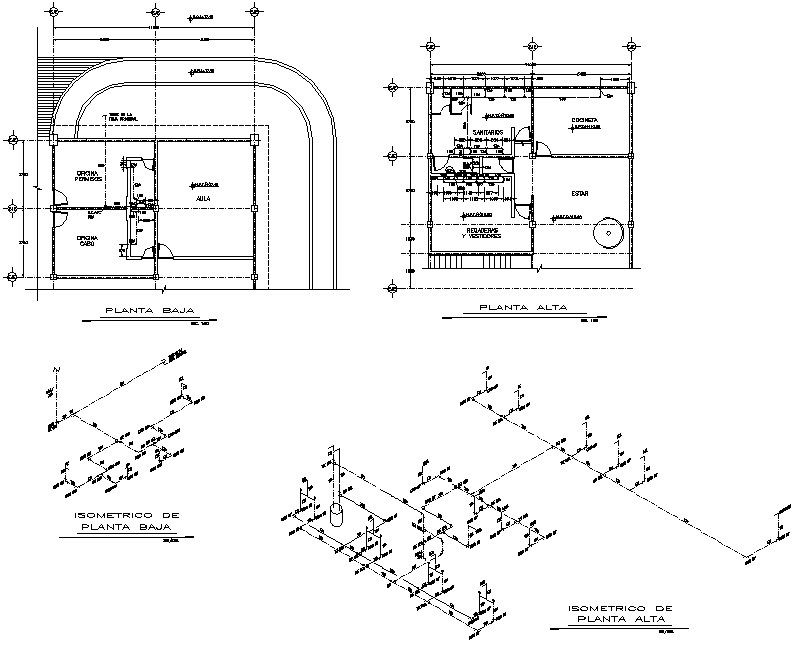 Electrical circuit detail dwg file