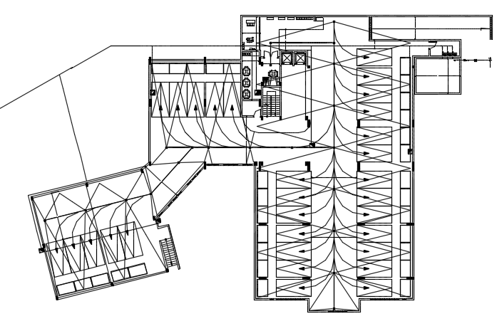 Electrical house plan detail dwg file