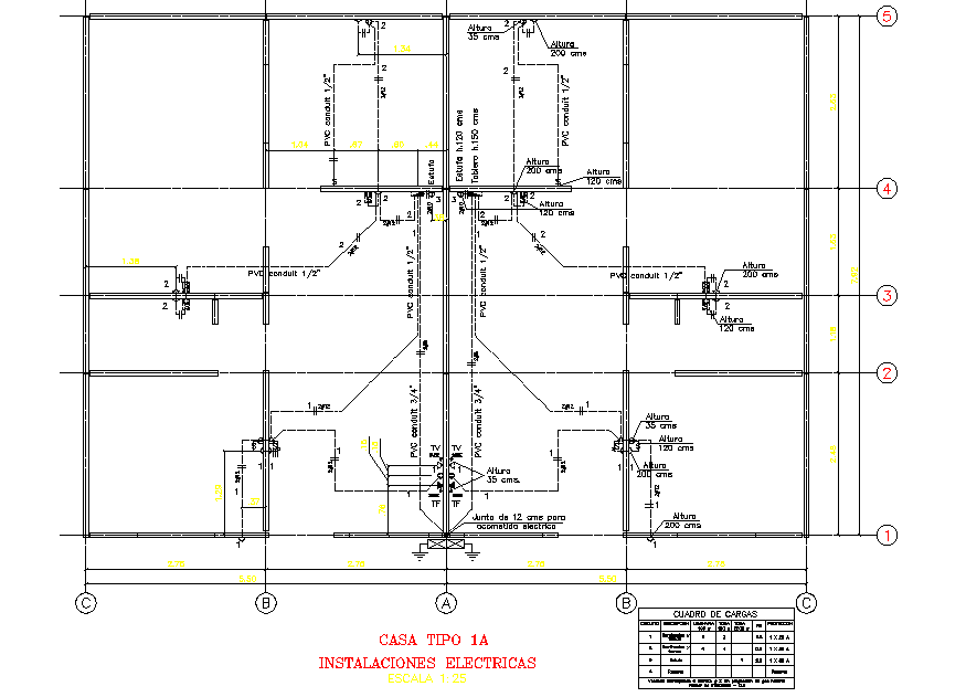 Electrical house planning layout file