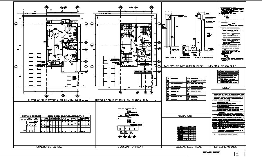 Electrical layout plan and floor plan details of house dwg file