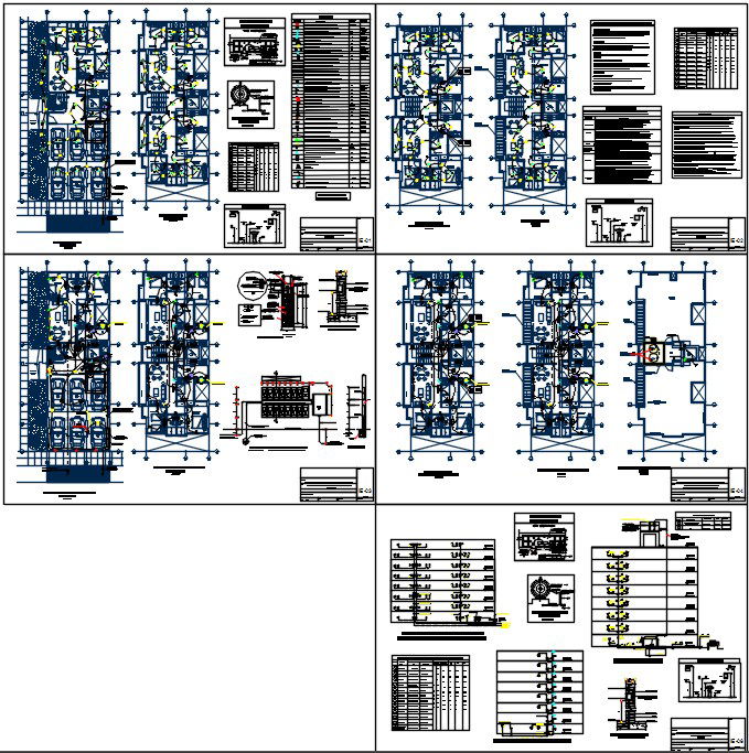 Electrical multifamiliar dwg