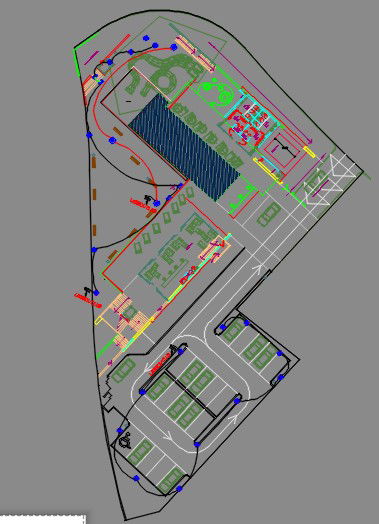 Electrical plan of club house
