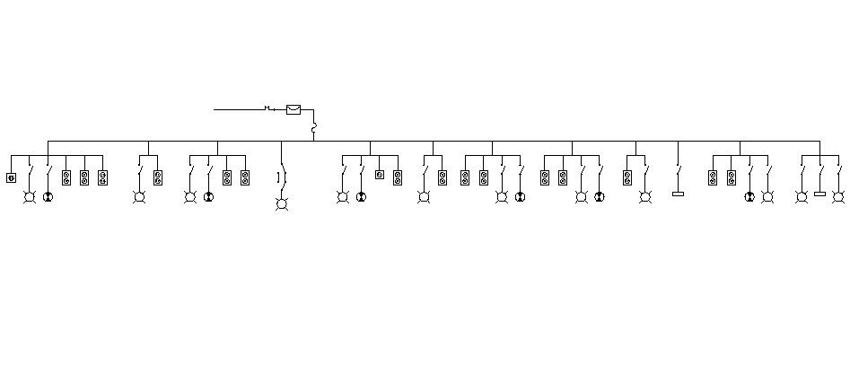 Electrical riser diagram cad drawing details dwg file