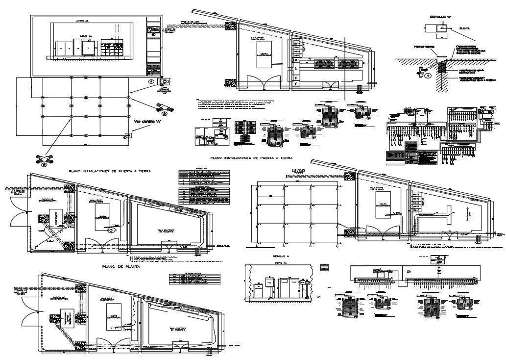 Electrical room of Hospital