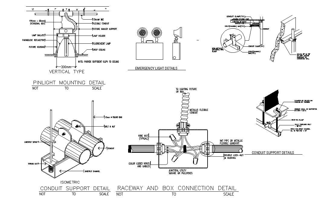 Electrical AutoCAD Blocks Drawing Download DWG File