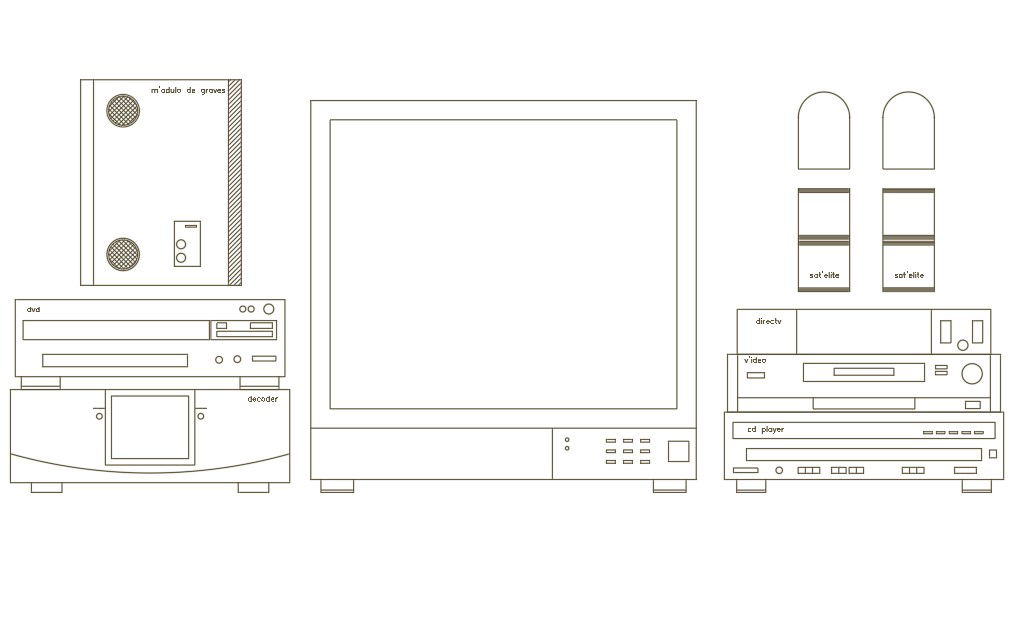 Electrical CAD Blocks Design Free DWG File