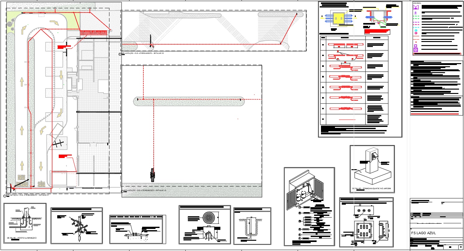 Electrical cable jointing and grounding in a CAD DWG File