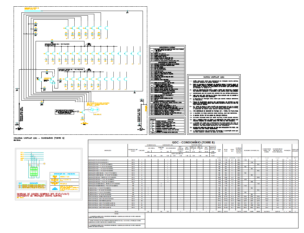 Electrical Circuit Plan Torre B Apartments For DWG File