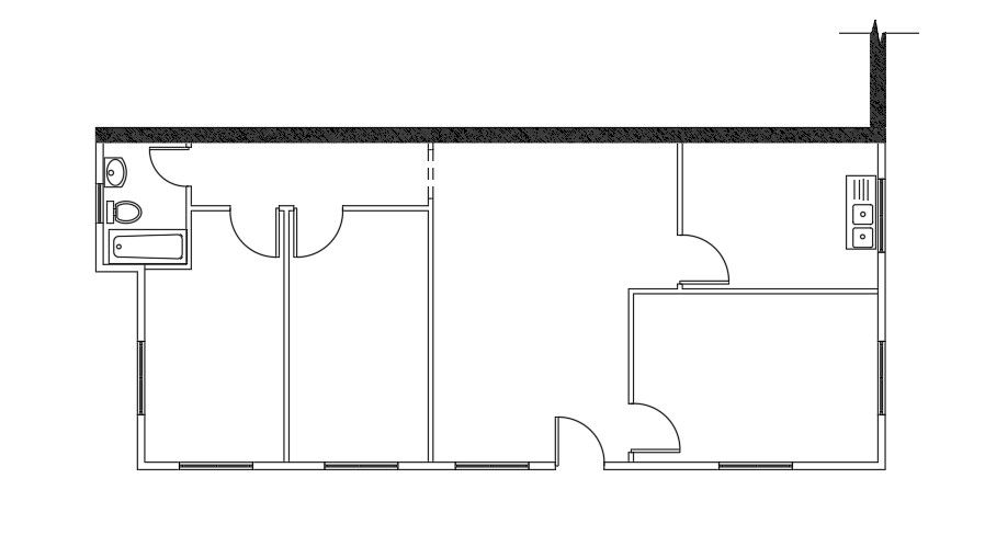 Electrical Plan Of 12x13 Meter Apartment Plan AutoCAD File