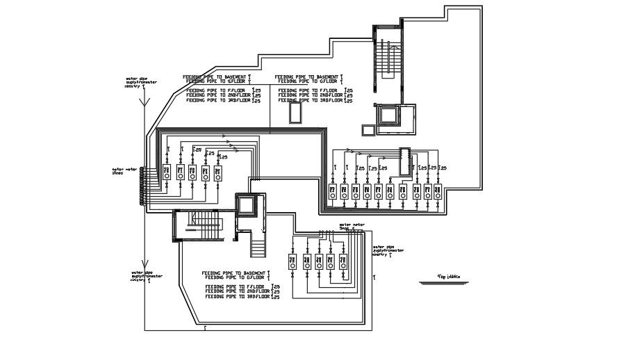 Electrical Plan Of Terrace Plan Apartment Plan AutoCAD File