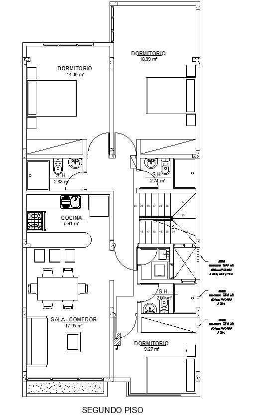 Plan Second Floor Wiring with AutoCAD Electric Circuit