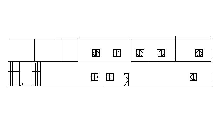 Elevation Designs for 2 Floors Building