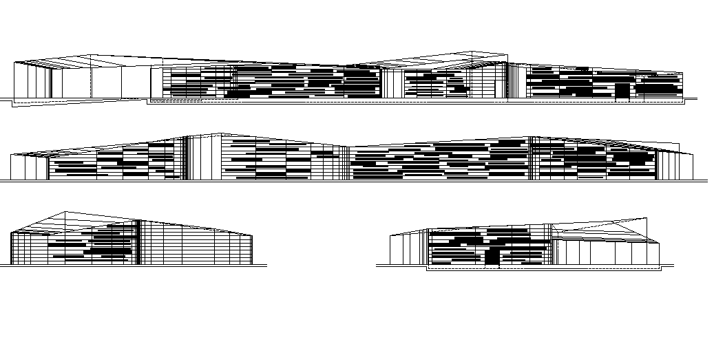 Elevation detail dwg file