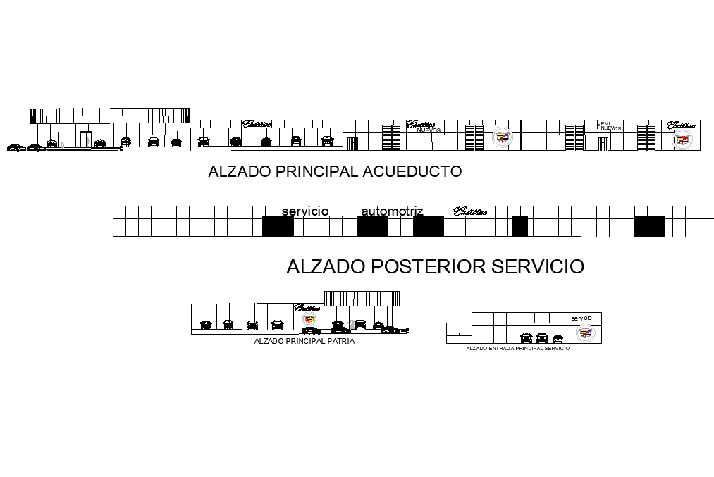 Car Showroom In AutoCAD File