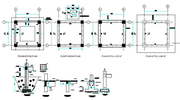 Enhance Your Project with Our Watch Tower Plan Autocad DWG File