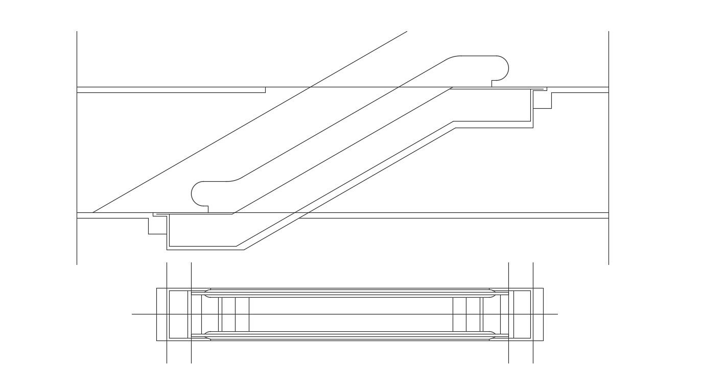 Escalator CAD Block