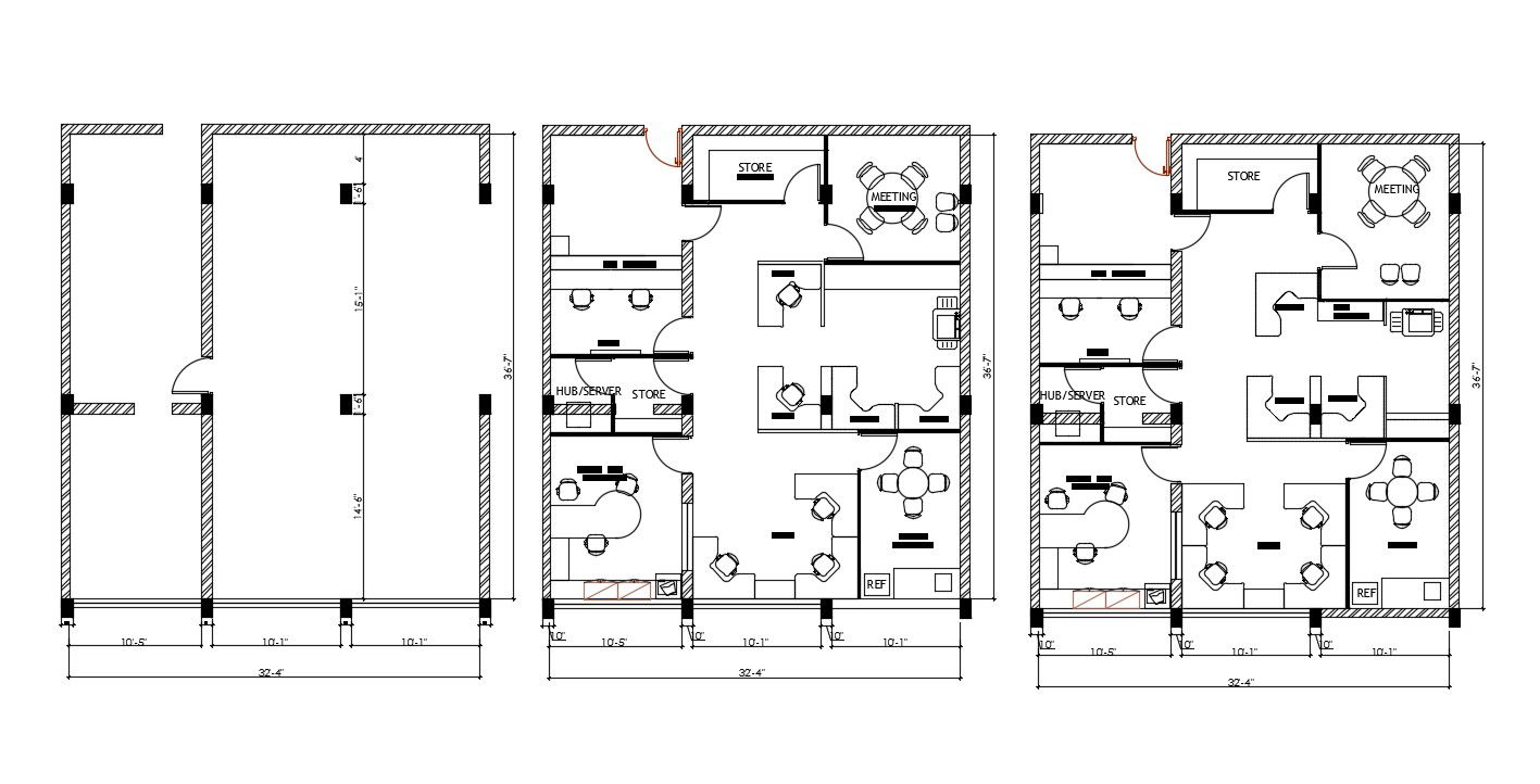 Executive Office Floor Plan