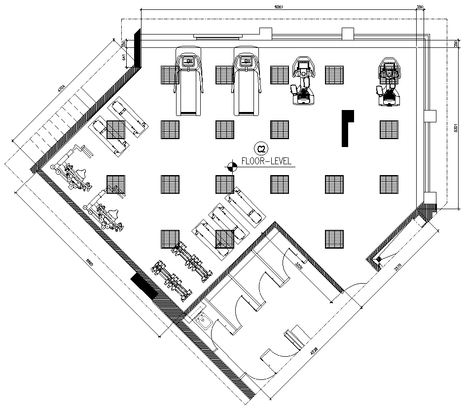 Exhaust details for ceiling in gym details dwg autocad drawing .