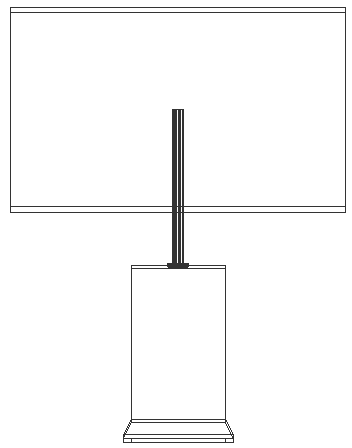 3D Exhibition Information Screen Design DWG Detailed Model