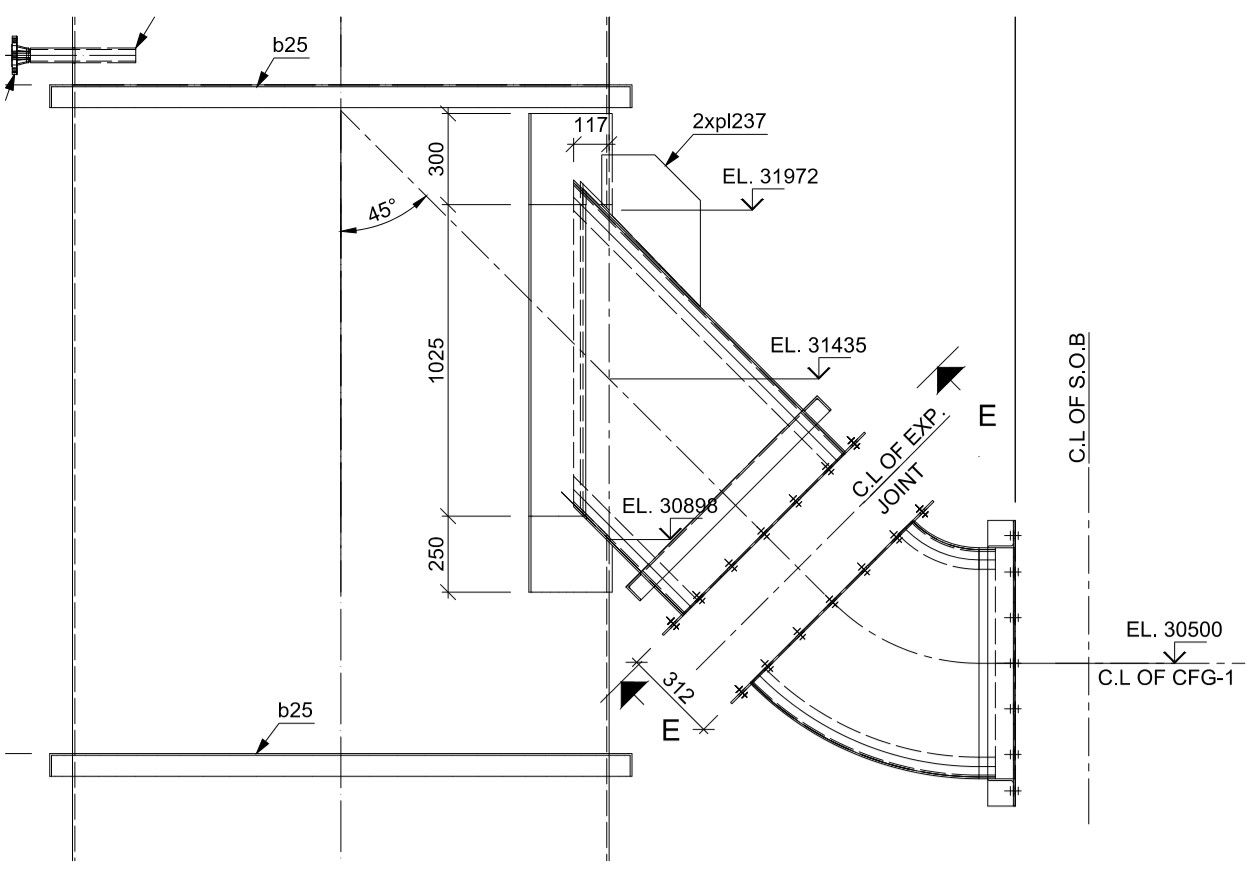 Expansion Joint Duct Interface System Design
