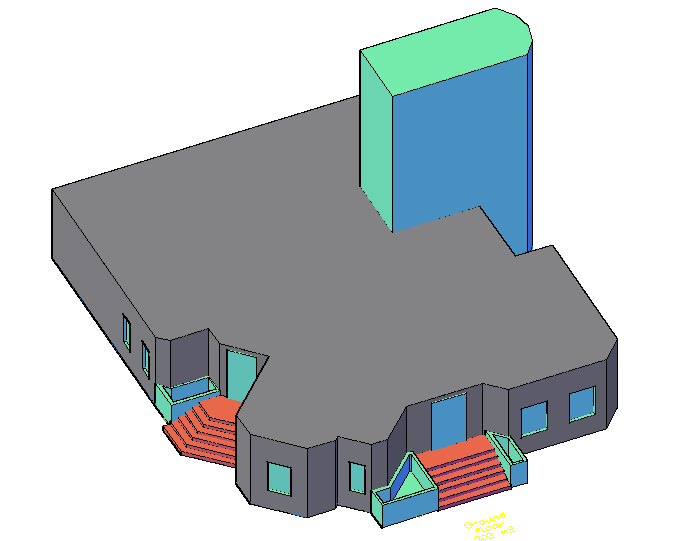 Exterior House 3d model