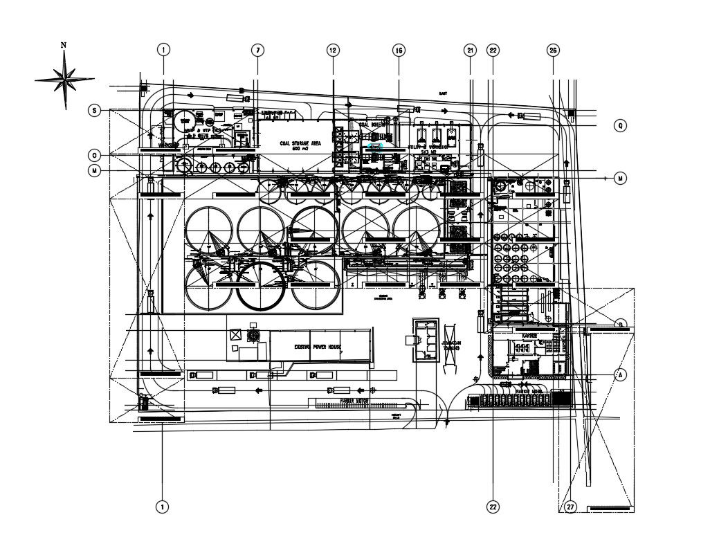 Factory Floor Plan Layout