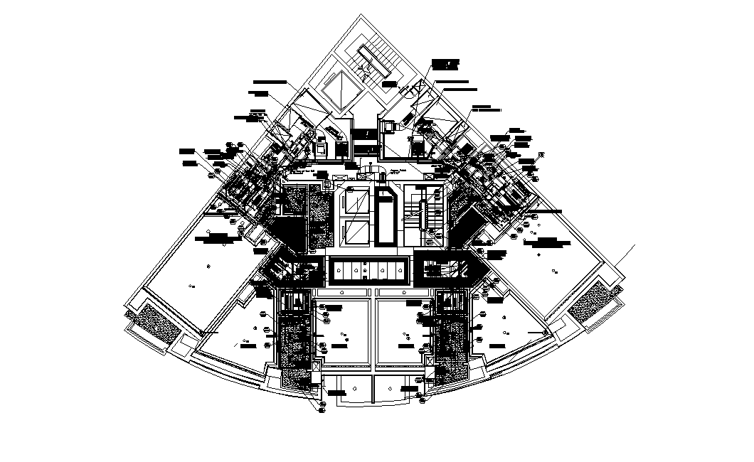Factory Building Layout Plan AutoCAD Drawing DWG File