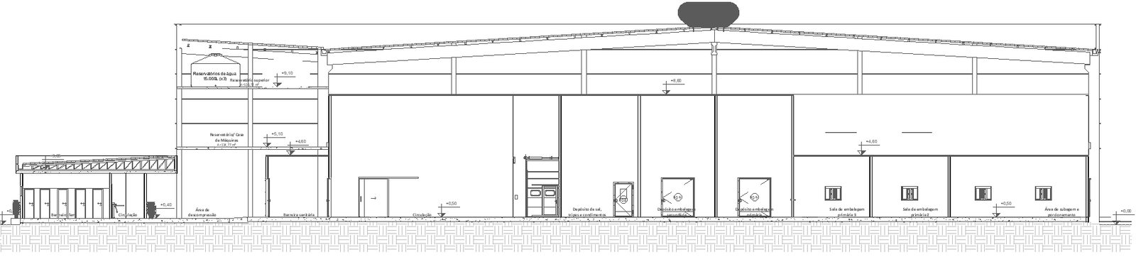 Factory Section Details | High-Quality AutoCAD DWG Drawings