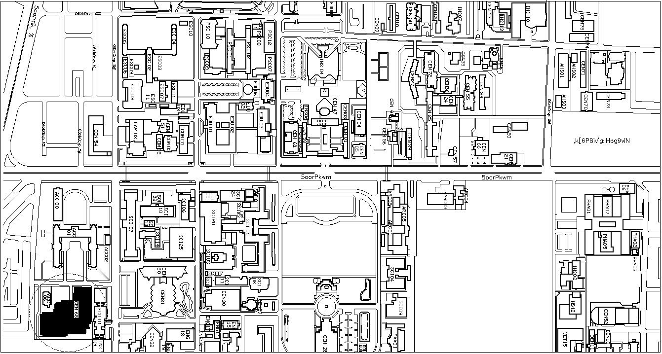 Factory building site layout is given in this AutoCAD DWG file. Download the AutoCAD DWG file now.