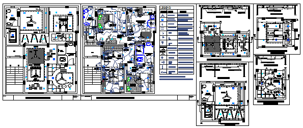 False ceiling design of house design drawing