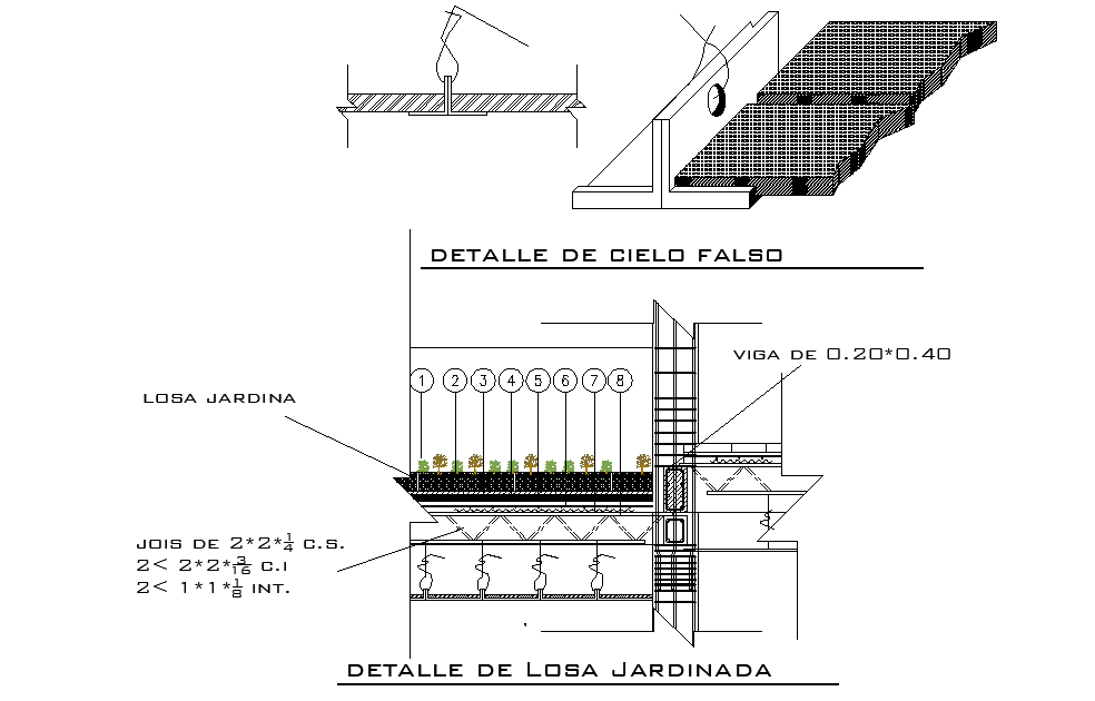 False sky and slab autocad file