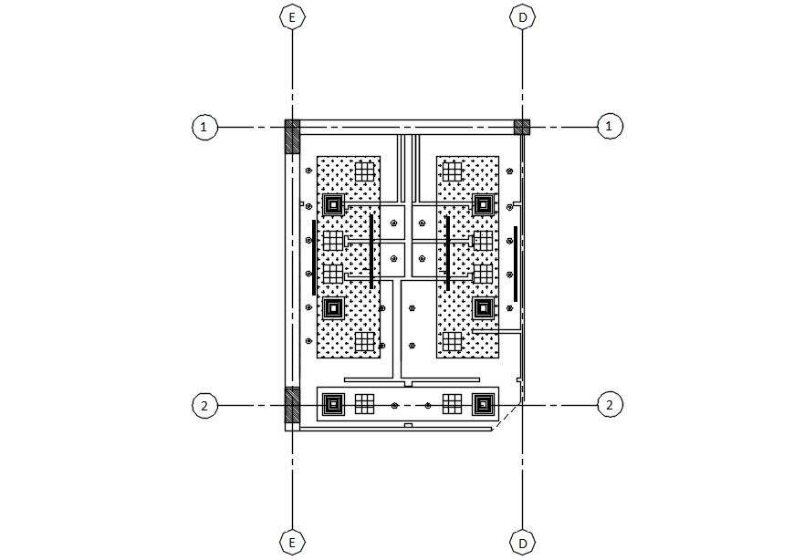False ceiling design in detail AutoCAD drawing, dwg file, CAD file