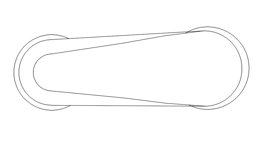 Faucet cad block plan in AutoCAD, dwg file