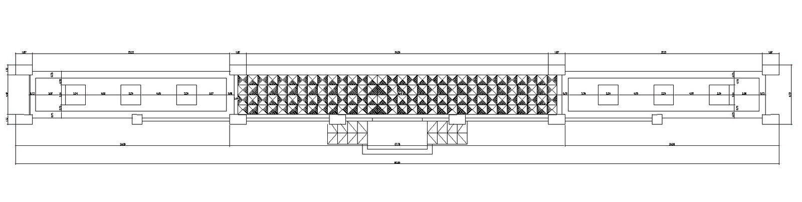 Fence design in detail AutoCAD 2D drawing, CAD file, dwg file