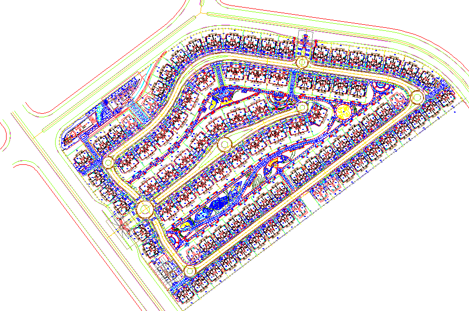 Finished Grading & Leveling Plan sheets