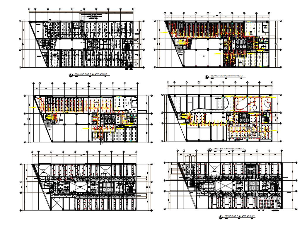 Fire Pro Drawing Floor plan DWG File