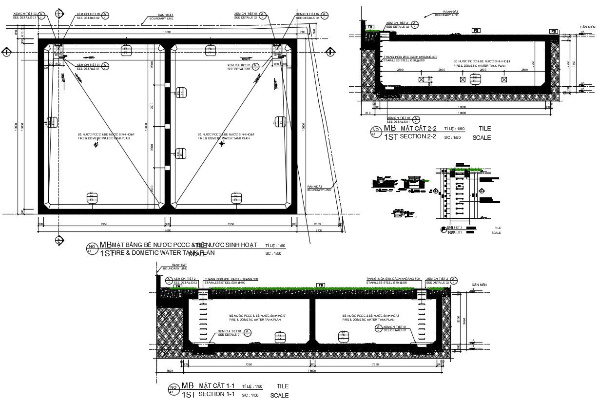 Fire hydrant system design in AutoCAD file