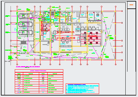 First floor layout design of Bank project design drawing