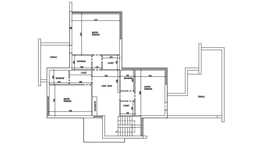 First Floor Plan Of House AutoCAD File Download