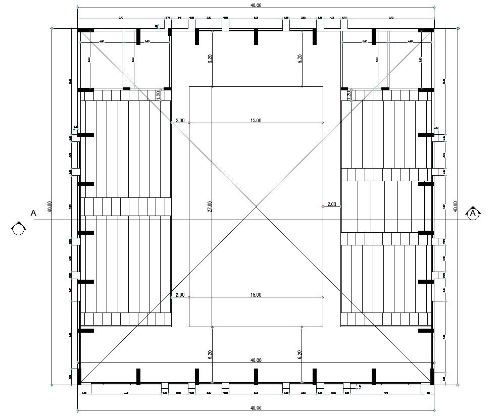 First floor plan of sports club in detail AutoCAD 2D drawing, CAD file, dwg file