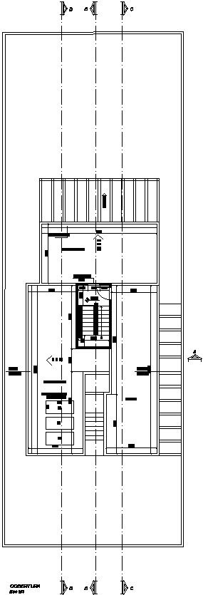 First floor plan with detailing