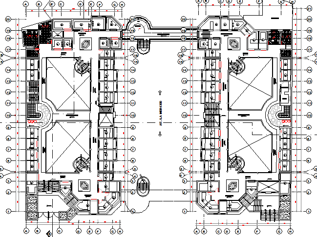 Fish processing plant architecture layout plan details dwg file