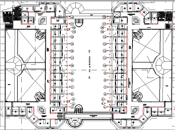 Fish processing plant general layout details dwg file