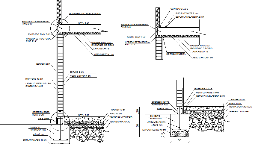 Fixture construction details dwg file