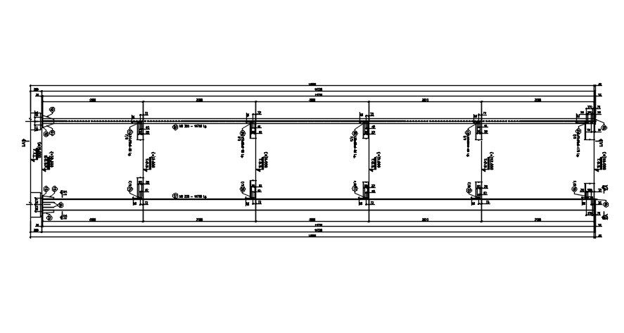 Flash tank Supp column is given in this 2D AutoCAD DWG drawing. Download the AutoCAD 2D DWG file.