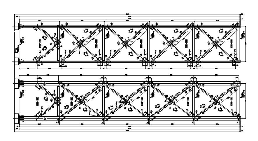 Flash tank for bracing is given in this 2D AutoCAD DWG drawing.