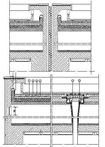 Flat roof construction details dwg file