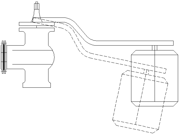 Float valve architecture design dwg file