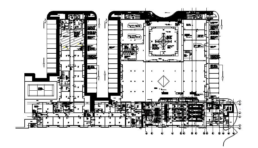 Floor Plan of Hotel Building